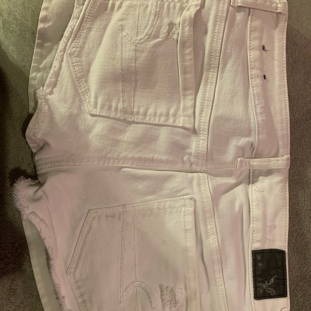 White shorts